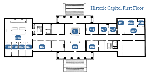 Map of First Floor